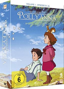 Wunderbare Pollyanna - Volume 1 (Episode 01-26 im 5 Disc Set)