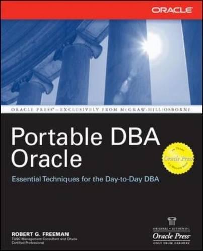 Portable DBA: Oracle (Oracle Press Series)