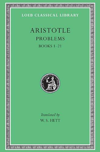 Aristotle: Problems Books I-XXI L316 V15 (Greek)