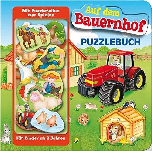 Puzzlebuch - Auf dem Bauernhof: Mit 10 Puzzleteilen zum Spielen