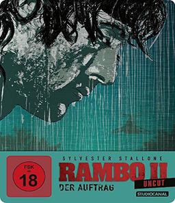 Rambo II - Der Auftrag / Uncut / Limited SteelBook Edition [Blu-ray]