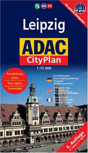 ADAC Stadtpläne, Leipzig, Cityplan