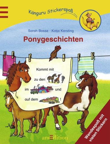 Stickerspaß - Ponygeschichten: Wendespaß mit vielen Stickern: Ein Leselern-Wendeheft (Stickerspaß-Wendeheft)