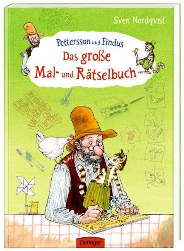 Pettersson und Findus. Das große Mal- und Rätselbuch