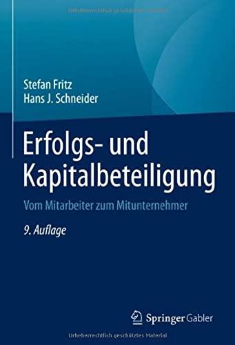 Erfolgs- und Kapitalbeteiligung: Vom Mitarbeiter zum Mitunternehmer