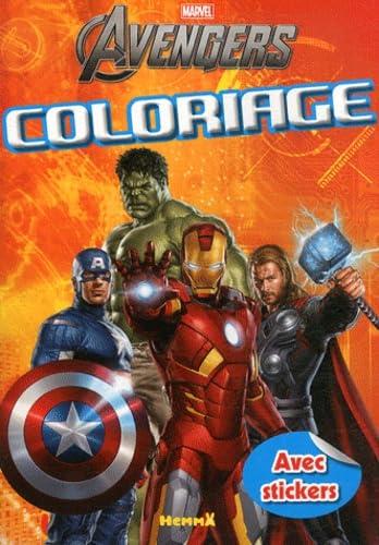 Avengers : coloriage avec stickers