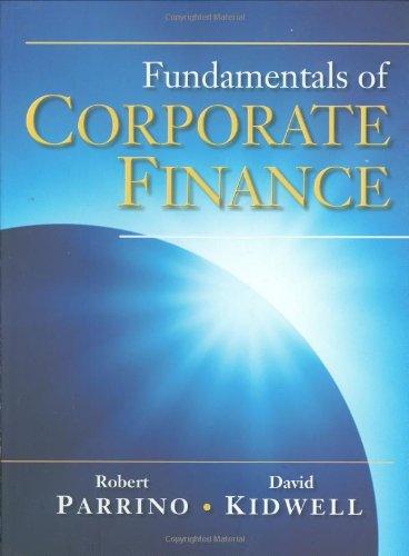 Fundamentals of Corporate Finance