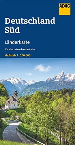 ADAC Länderkarte Deutschland Süd 1:500 000 (ADAC Länderkarten)