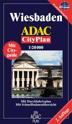 ADAC Stadtpläne, Wiesbaden, Cityplan