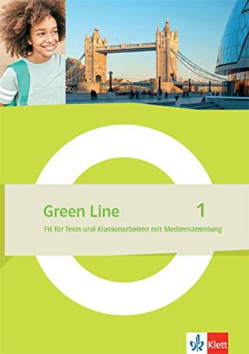 Green Line 1: Fit für Tests und Klassenarbeiten. Arbeitsheft mit Lösungen und Mediensammlung Klasse 5 (Green Line. Ausgabe ab 2021)