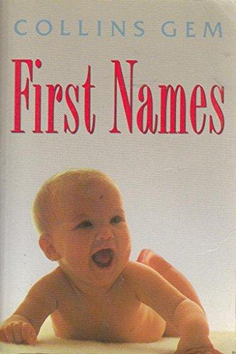 Dictionary of First Names (Gem Dictionaries)