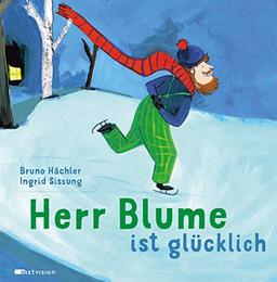 Herr Blume ist glücklich