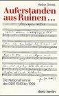 Auferstanden aus Ruinen...: Die Nationalhymne der DDR 1949-1990