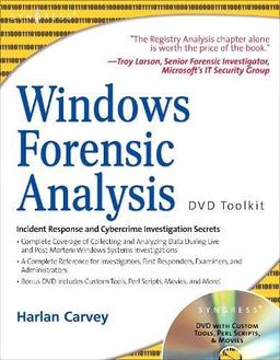 Windows Forensic Analysis DVD Toolkit (Learning Made Simple)