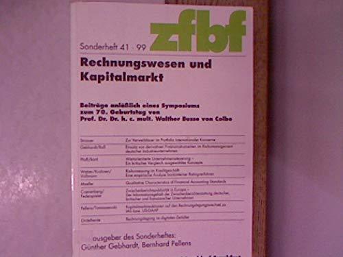 Rechnungswesen und Kapitalmarkt