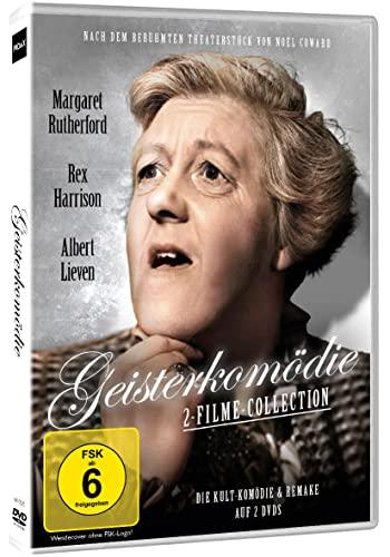 Geisterkomödie (FAN-Edition mit zwei Verfilmungen) Blithe Spirit (Fröhlicher Geist) Kult-Komödie mit Margaret Rutherford (Miss Marple) + Remake Geister-Komödie - Eine unwahrscheinliche Komödie