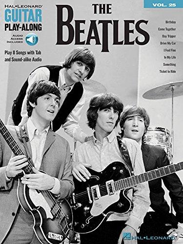 Guitar Play-Along Volume 25: The Beatles (Book/Online Audio) (Hal Leonard Guitar Play-Along, Band 25)