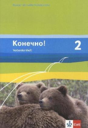 Konetschno!. Russisch als 2. Fremdsprache / Verbenlernheft