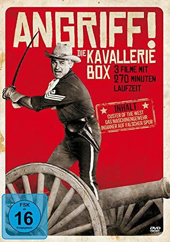 Angriff! Die Kavallerie Box (Custer Of The West - Das Maschinengewehr - Indianer auf falscher Spur)