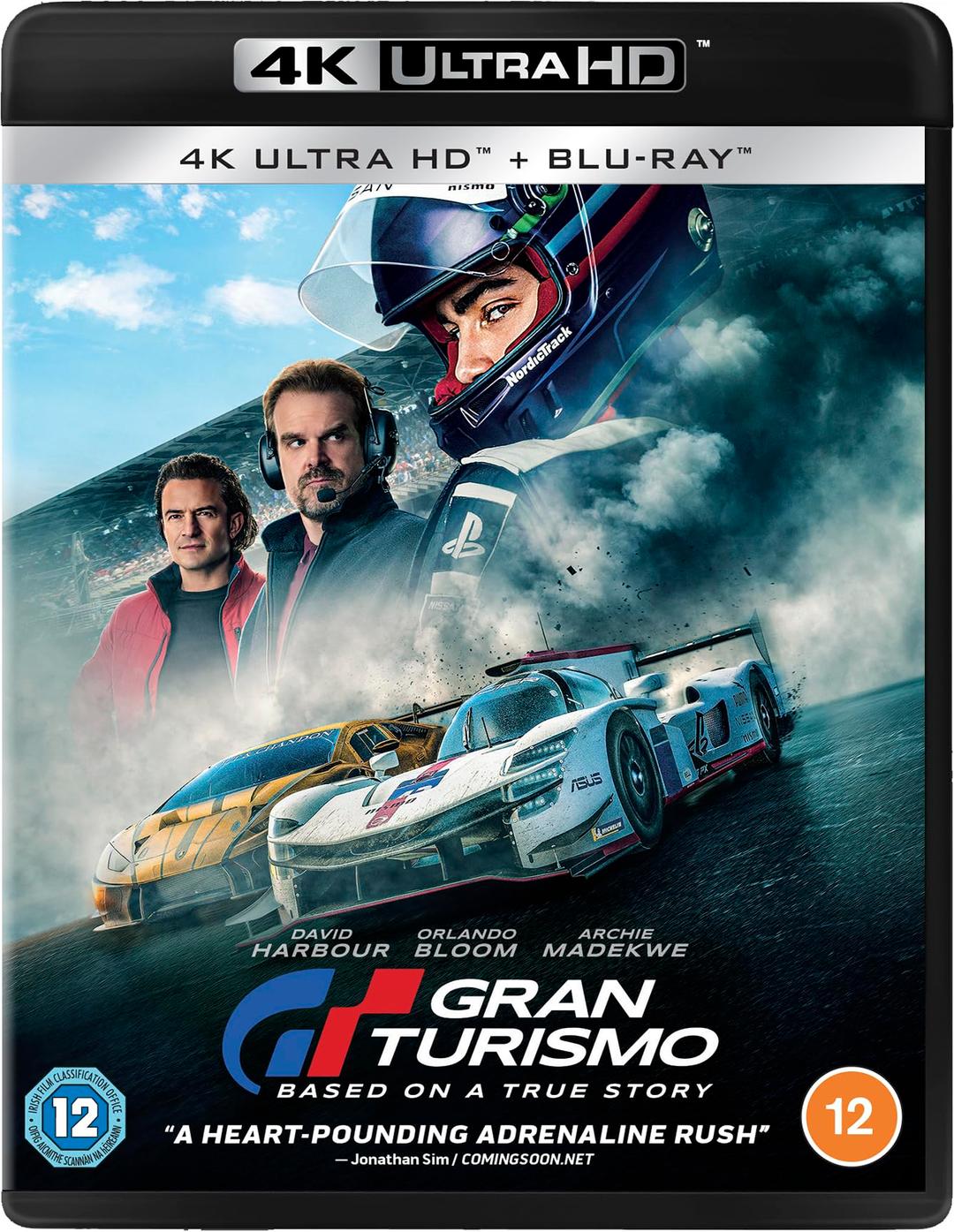 GRAN TURISMO: BASED ON A TRUE STORY 4K UHD [Blu-ray] [Region A & B & C]