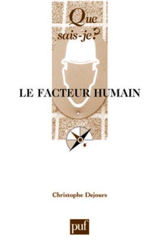 Le facteur humain