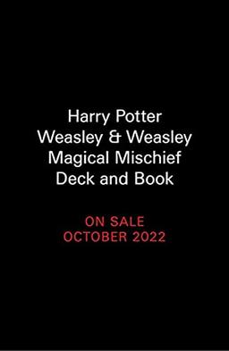 Harry Potter Weasley & Weasley Magical Mischief Deck and Book