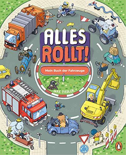 Alles rollt! Mein Buch der Fahrzeuge: Pappbilderbuch ab 2 Jahren