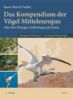 Das Kompendium der Vögel Mitteleuropas. Alles über Biologie, Gefährdung und Schutz: Das Kompendium der Vögel Miteleuropas 1. Nonpasseriformes - ... Alles über Biologie, Gefährdung und Schutz