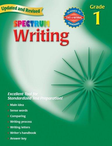 Spectrum Writing, Grade 1