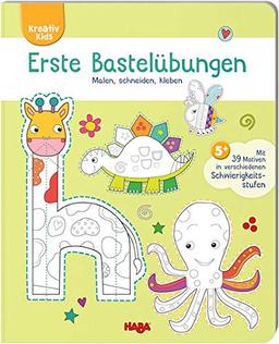 Erste Bastelübungen – Malen, schneiden, kleben (Kreativ Kids)