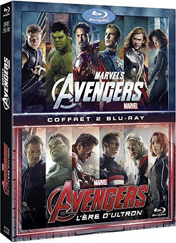 Coffret avengers : avengers 1 ;avengers 2 : l'ère d'ultron [Blu-ray] [FR Import]