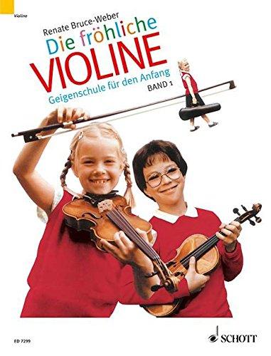 Die fröhliche Violine: Geigenschule für den Anfang. Band 1. Violine. Paket.