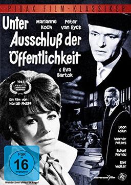 Unter Ausschluß der Öffentlichkeit - Spannender Thriller mit Marianne Koch und Peter van Eyck (Pidax Film-Klassiker)