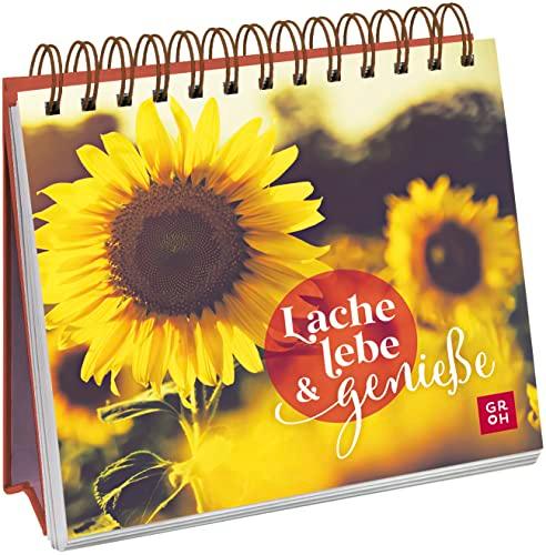 Lache, lebe & genieße: Der Mini-Aufsteller mit 25 Ideen, um den Spätsommer voll auszukosten (Geschenke für mehr Lebensfreude, Glücksgefühle und Achtsamkeit im Alltag)