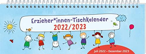 ErzieherInnen-Tischkalender 2022 / 2023: Juli 2022 – Dezember 2023 (Kalender / Planer für Kindergarten und Kita)