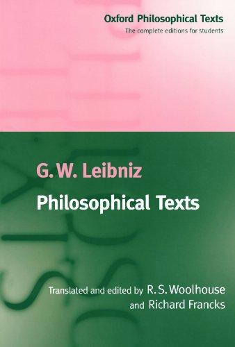 Philosophical Texts (Oxford Philosophical Texts)