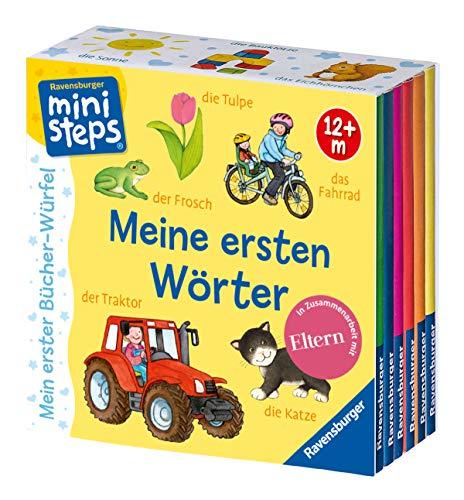 Mein erster Bücher-Würfel: Meine ersten Wörter (Bücher-Set): Ab 12 Monate (ministeps Bücher)