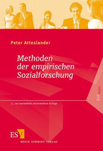 Methoden der empirischen Sozialforschung