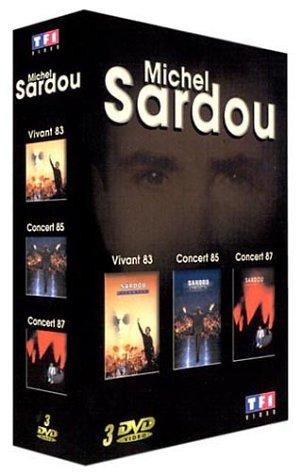 Coffret Michel Sardou 3 DVD - Vol.1 : Vivant 83 / Concert 85 / Concert 87 [FR Import]