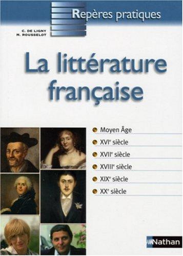 La littérature française