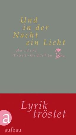 Und in der Nacht ein Licht: Hundert Trost-Gedichte (Hundert Gedichte)