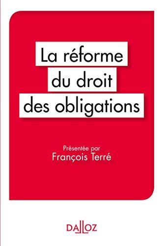 La réforme du droit des obligations