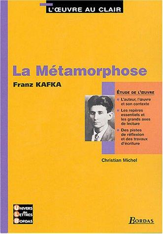 La métamorphose, Franz Kafka