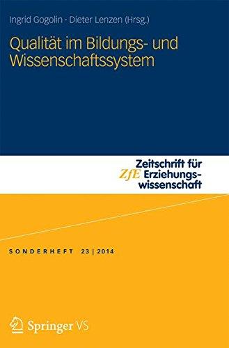 Qualität im Bildungs- und Wissenschaftssystem (Zeitschrift für Erziehungswissenschaft - Sonderheft)