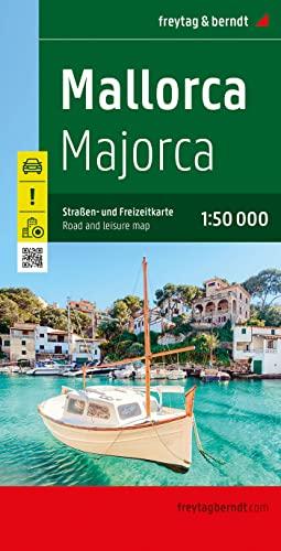 Mallorca, Straßen- und Freizeitkarte 1:50.000, freytag & berndt: Inklusive Infoguide mit Ausflugszielen (freytag & berndt Auto + Freizeitkarten)