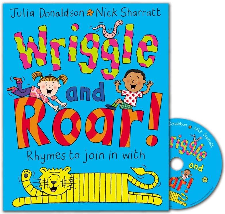 Wriggle and Roar Book and CD Pack