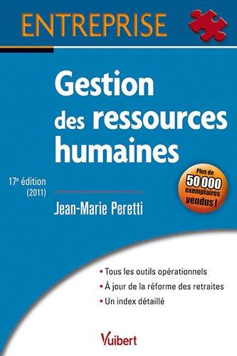 Gestion des ressources humaines