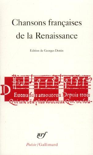 Chansons françaises de la Renaissance