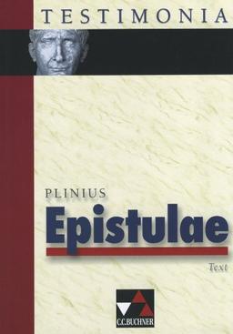 Testimonia / Plinius, Epistulae