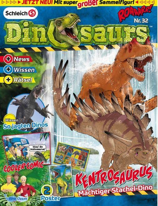 Dinosaurs Magazin Zeitschrift 32 Kentrosaurus Dinosaurier Figur